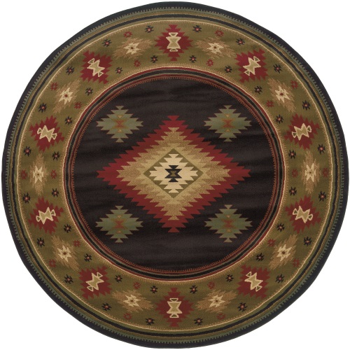 Oriental Weavers 087G1 Brown