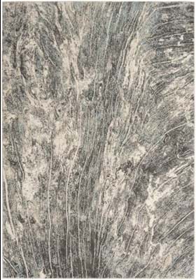 Nourison MRA03 Charcoal Ivory