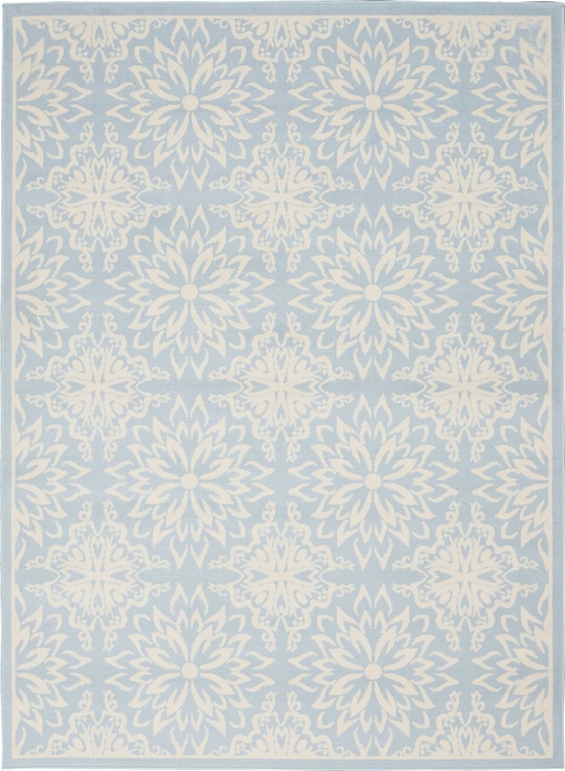 Nourison JUB06 Ivory Light Blue