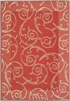 Safavieh CY2665 3707 Red Natural