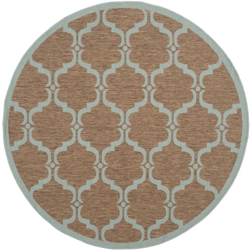 Safavieh CY6009-337 Brown Aqua