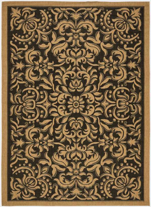 Safavieh CY6634-46 Black Natural