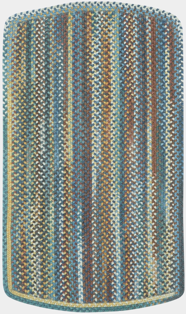 Capel Kill Devil Hill Medium Blue Tailored Rectangle