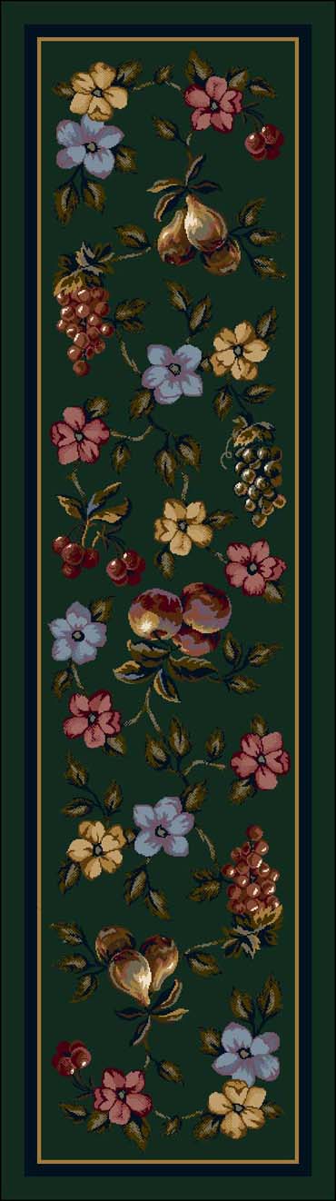 Milliken Lorelei 4555 Emerald 11000