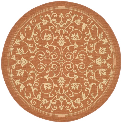 Safavieh CY2098 3202 Terracotta Natural