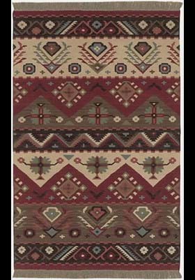 Surya JT - 8 Red and Brown