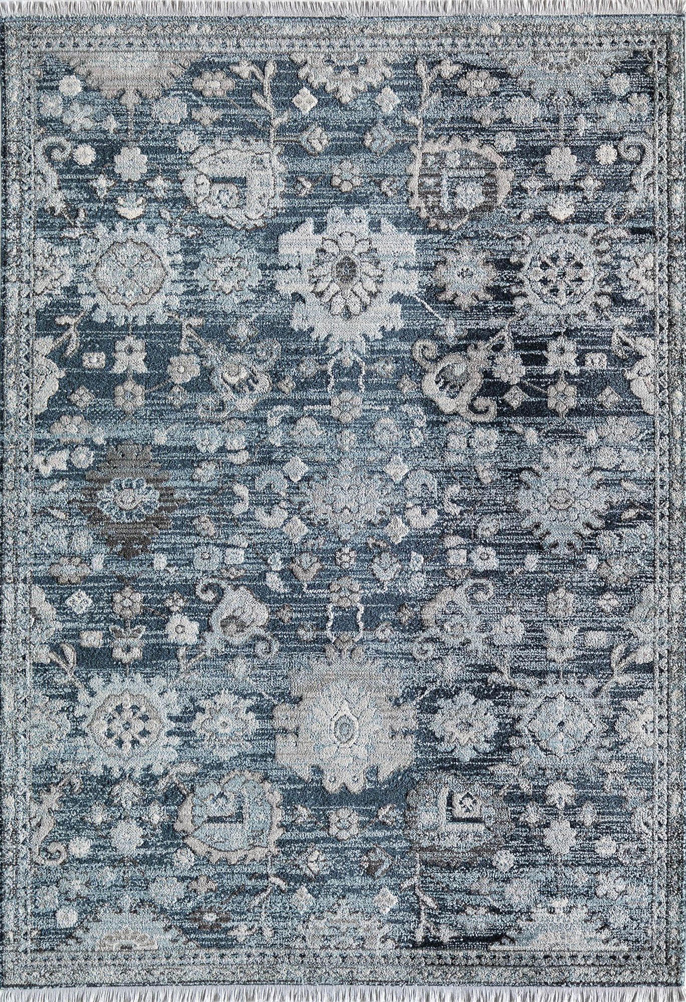 Rugs America Antiqued Smoke AM10B Gray