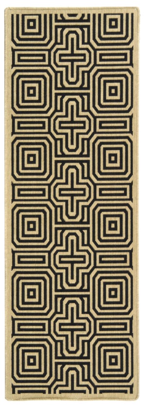 Safavieh CY2962 3901 Sand Black