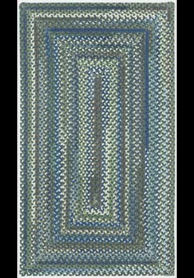 Capel Manchester Medium Blue Concentric Rectang