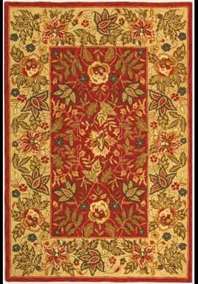 Safavieh HK140C Red Ivory