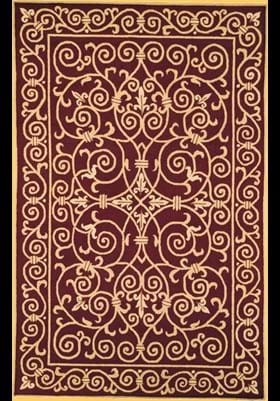 Safavieh HK11C Burgundy