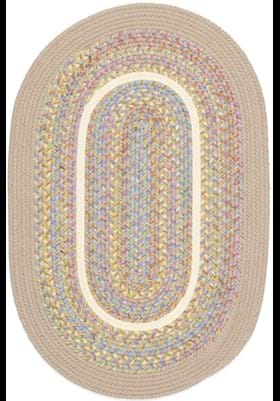 Rhody Rug KI-03 Sand Beige Banded