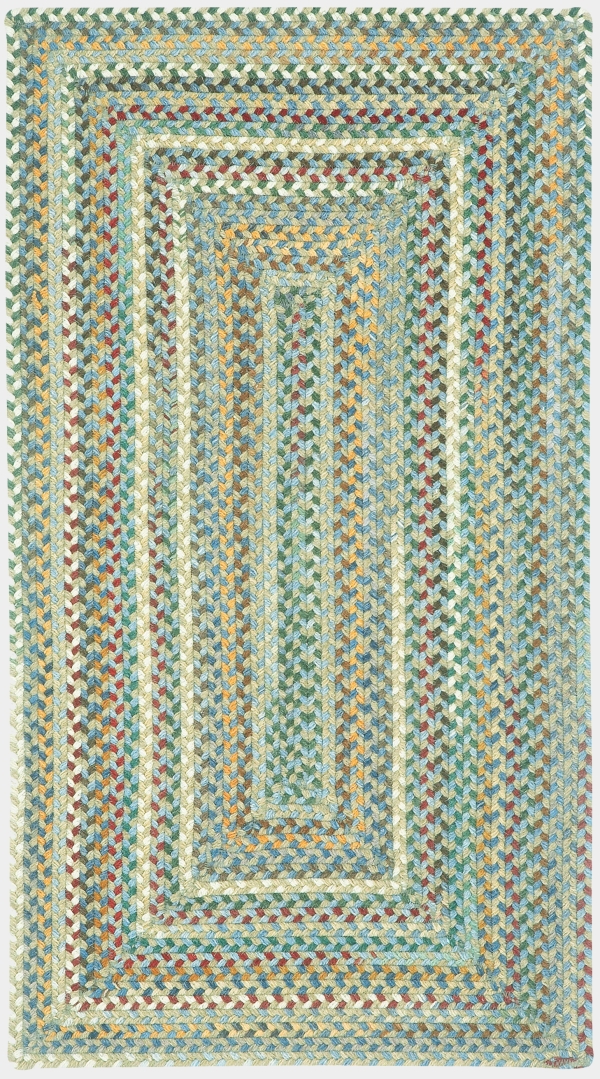 Capel Sherwood Forest Light Blue ConcentricRectangle