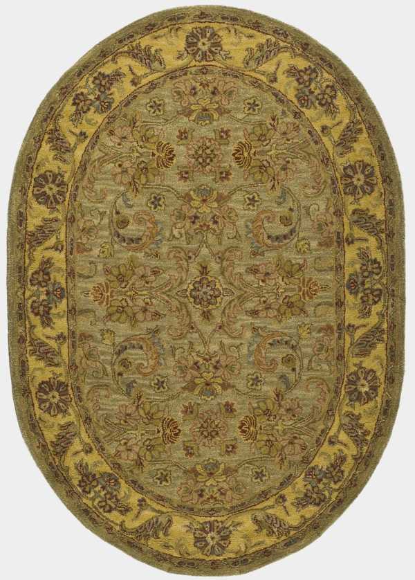 Safavieh CL324A Light Green Gold