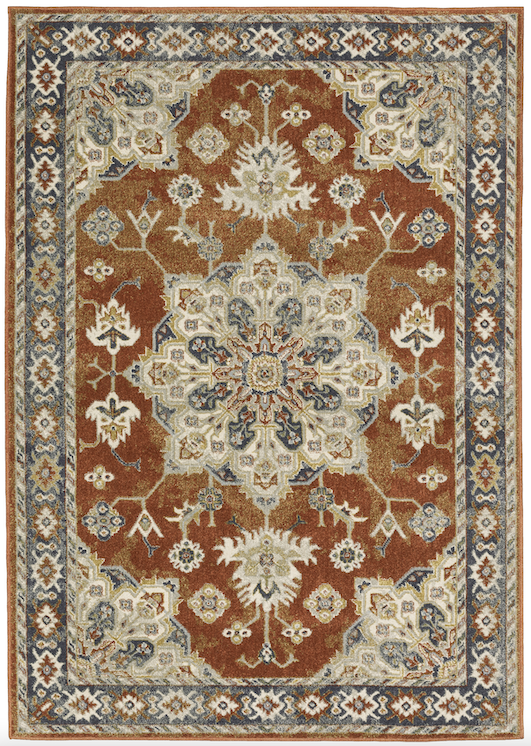 Oriental Weavers BR04a Rust