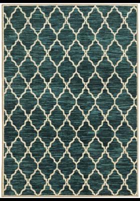 Oriental Weavers 79279 Teal Ivory