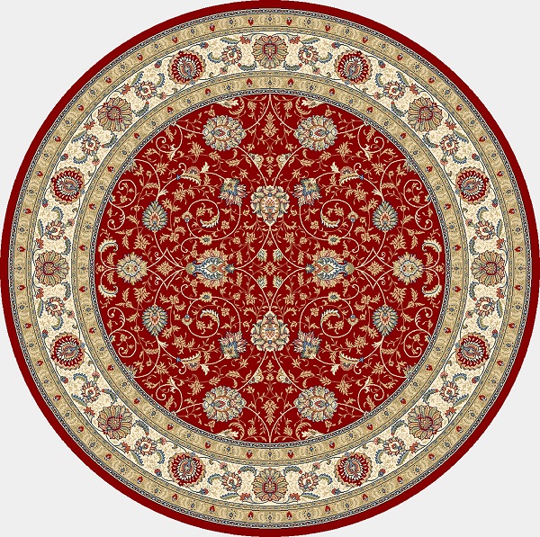 Dynamic Rugs 57120 1464 Red Ivory
