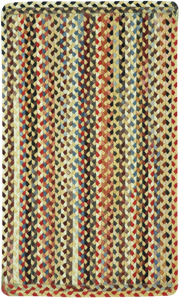 Capel St Johnsbury Wheat Vertical Stripe Rectangl