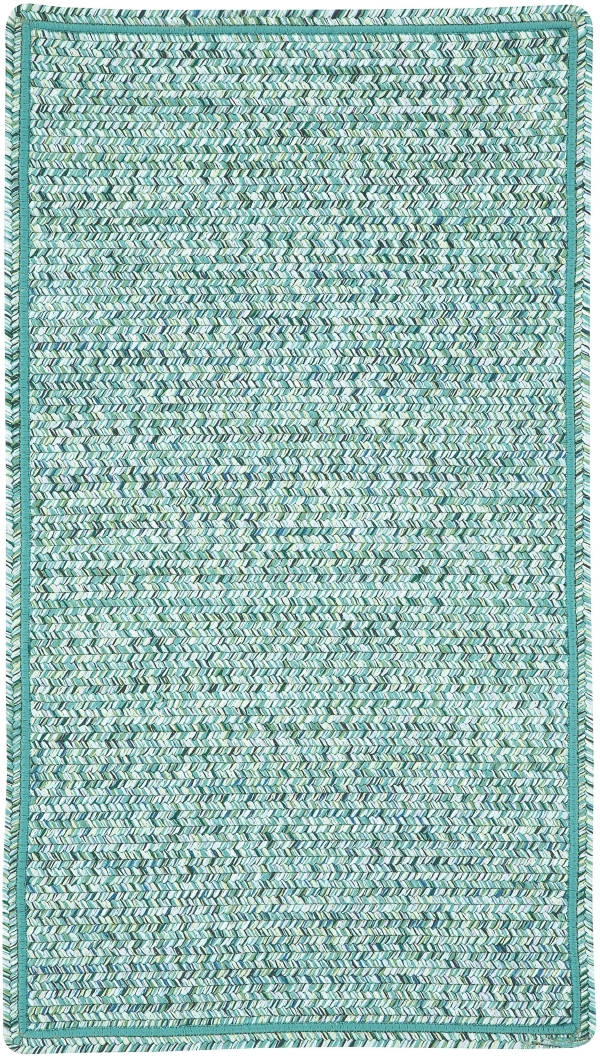 Capel Sea Pottery Blue Cross Sewn Rectangle