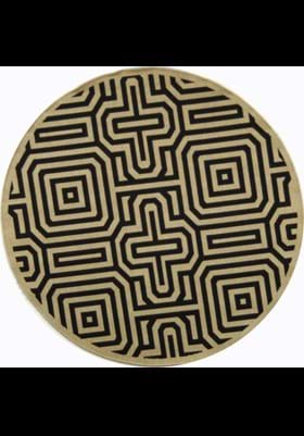 Safavieh CY2962 3901 Sand Black