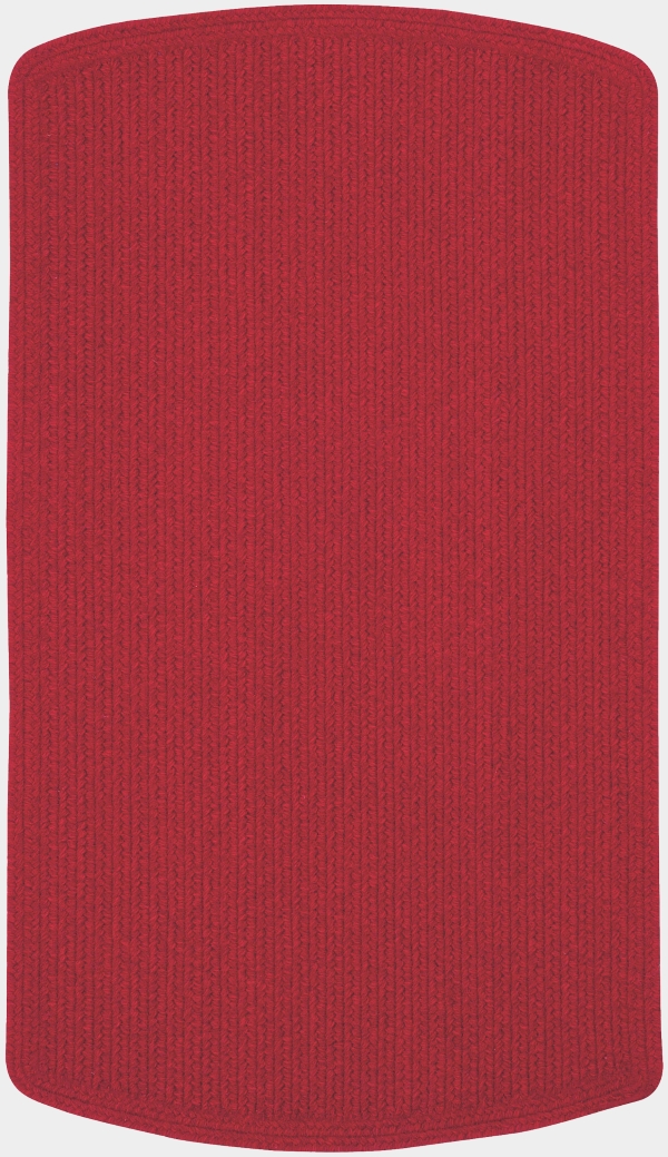Capel Manteo Dark Red Tailored Rectangle