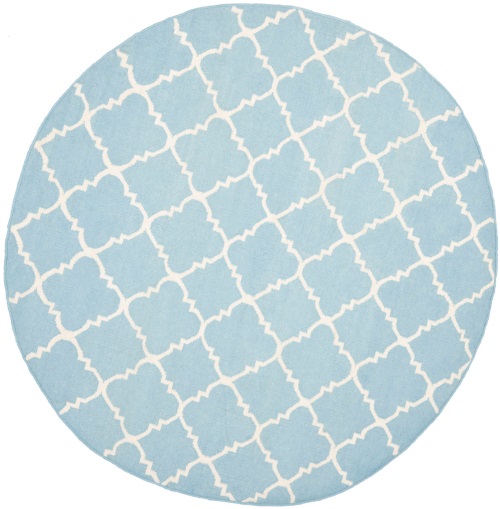 Safavieh DHU554B Light Blue Ivory
