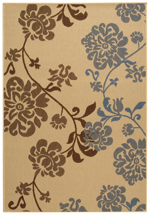 Safavieh CY4027B Natural Brown Blue