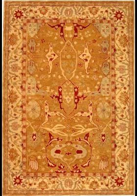 Safavieh AN515A Straw Brown Ivory