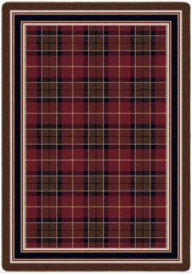 Milliken Magee Plaid Garnet ll