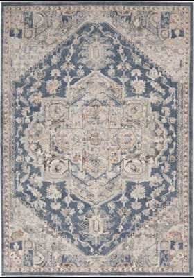 Nourison QUA08 Ivory Blue