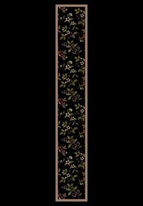 Milliken Wildberry 8483 Onyx 13006