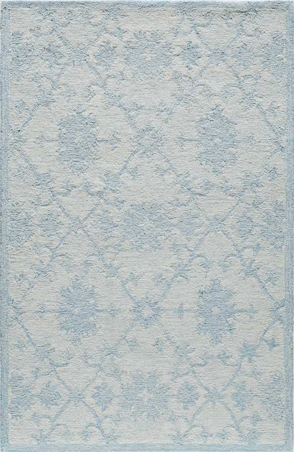 Rugs America 6155A Blue Mist