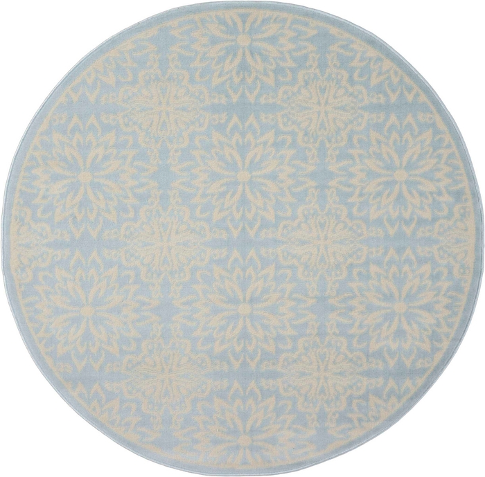 Nourison JUB06 Ivory Light Blue