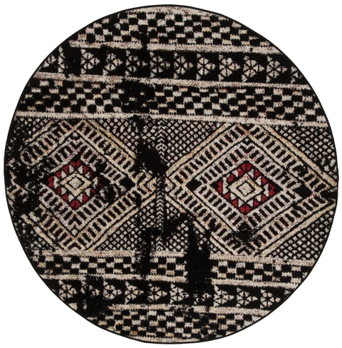 Safavieh ADR202Z Black LIght Gray