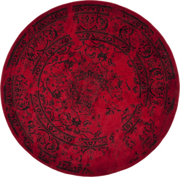 Safavieh ADR101F Red Black
