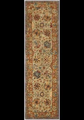 Safavieh AN521A Green Gold