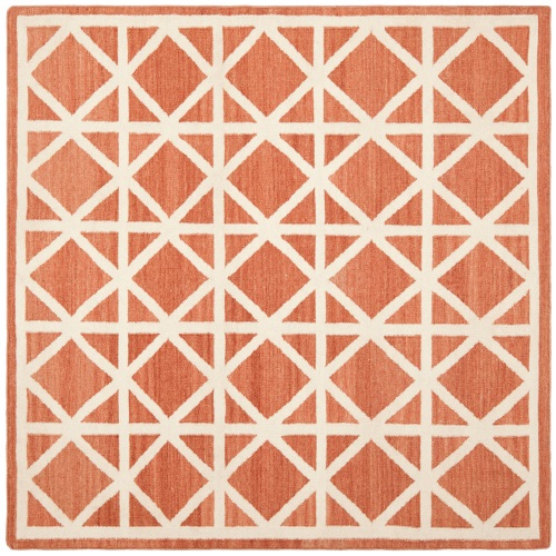 Safavieh DHU558A Red Ivory