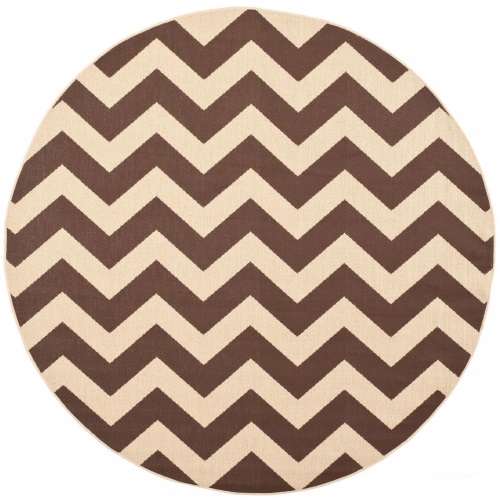 Safavieh CY6244-204 Dark Brown Beige