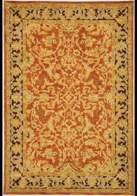Safavieh AN545A Rust Brown