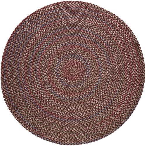 Rhody Rug KA-43 Burgundy Multi