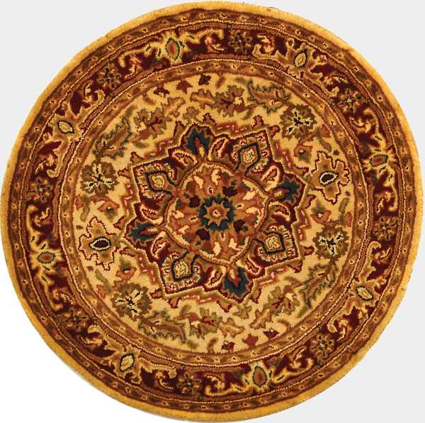 Safavieh CL763A Light Gold Red