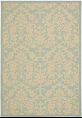 Safavieh CY6132-25 Aqua Cream