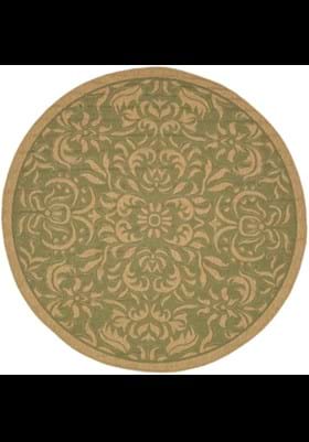 Safavieh CY6634-44 Green Natural