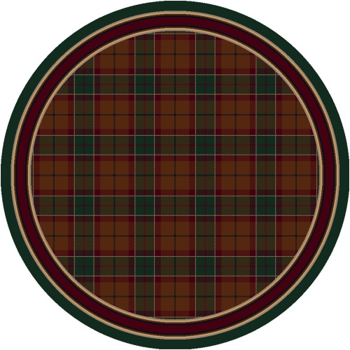 Milliken Magee Plaid 8473 Amber Emerald 5906
