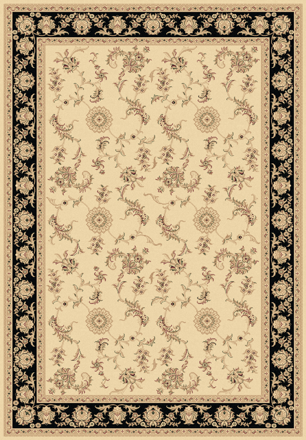 Dynamic Rugs 58017 190 Ivory Black