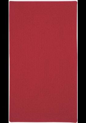 Capel Manteo Dark Red Concentric Rectangle