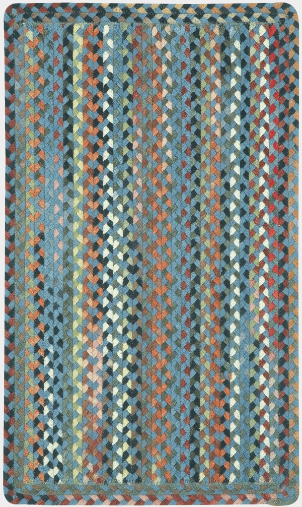 Capel St Johnsbury MediumBlue VerticalStripeRecta