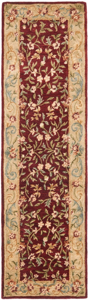 Safavieh BRG164A Red Dark Beige