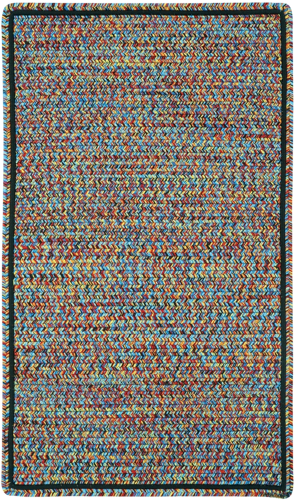 Capel Sea Pottery Bright Multi Cross Sewn Rectan