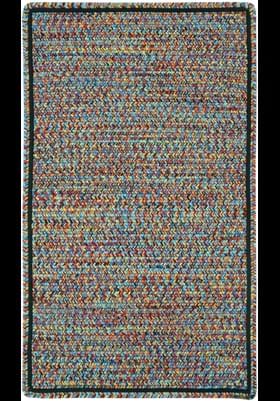 Capel Sea Pottery Bright Multi Cross Sewn Rectan
